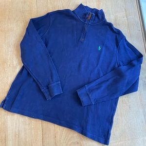Ralph Lauren Quarter Zip Pullover Sweater